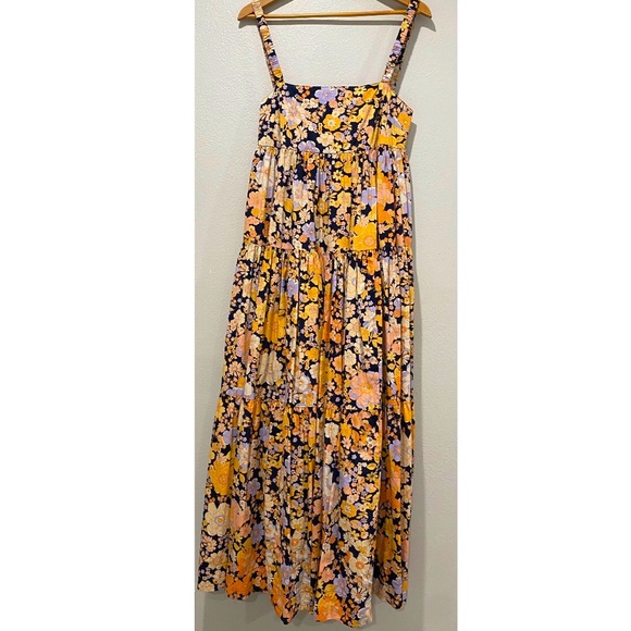 Free people XS floral print boho dress - Picture 3 of 6